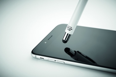 Logotrade promotional giveaway image of: Antibacterial stylus ballpen